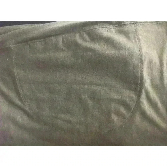 Duluth Trading Co Women's Shirt Dress Green Stretch Long Sleeve Hooded Xs WT22 - Picture 3 of 3